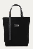 【クルニ/CULLNI】の【UNISEX】Leather Belt ハンドル&Canvas Eco トートバッグ 人気、トレンドファッション・服の通販 founy(ファニー) ファッション Fashion レディースファッション Fashion for Women バッグ Bags ユニセックス Unisex, Genderless シンプル Simple, Minimal スタイリッシュ Stylish, Fashionable パッチ Patch, Appliqué ポケット Pocket, Pocket Detail thumbnail ブラック|ID: prp329100004238274 ipo3291000000033138816