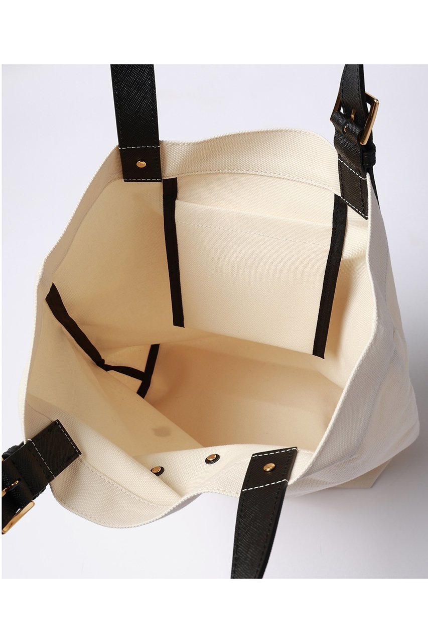 【クルニ/CULLNI】のLeather Belt ハンドル&Canvas トートバッグ 人気、トレンドファッション・服の通販 founy(ファニー) 　ファッション　Fashion　レディースファッション　Fashion for Women　バッグ　Bags　ユニセックス　Unisex, Genderless　シンプル　Simple, Minimal　スタイリッシュ　Stylish, Fashionable　パッチ　Patch, Appliqué　ポケット　Pocket, Pocket Detail　other-3|ID: prp329100004238274 ipo3291000000034921610