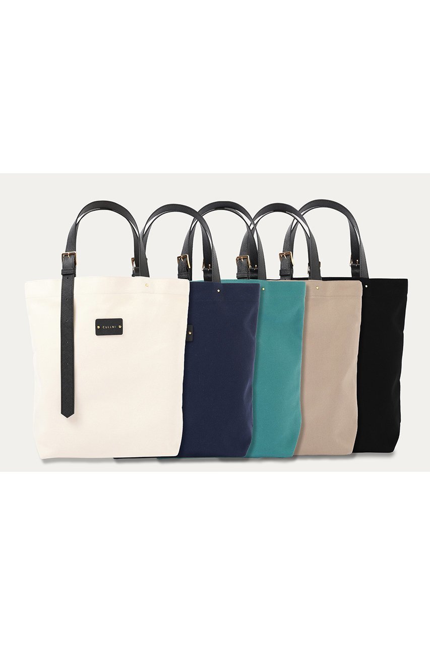 【クルニ/CULLNI】のLeather Belt ハンドル&Canvas トートバッグ 人気、トレンドファッション・服の通販 founy(ファニー) 　ファッション　Fashion　レディースファッション　Fashion for Women　バッグ　Bags　ユニセックス　Unisex, Genderless　シンプル　Simple, Minimal　スタイリッシュ　Stylish, Fashionable　パッチ　Patch, Appliqué　ポケット　Pocket, Pocket Detail　other-6|ID: prp329100004238274 ipo3291000000036553726