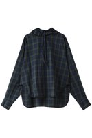 【ミズイロ インド/mizuiro ind】のcheck gathered hood P/O shirt シャツ 人気、トレンドファッション・服の通販 founy(ファニー) ファッション Fashion レディースファッション WOMEN トップス・カットソー Tops/Tshirt シャツ/ブラウス Shirts/Blouses ギャザー Gather スリーブ Sleeve チェック Check ロング Long 秋 Autumn/Fall |ID:prp329100004239543