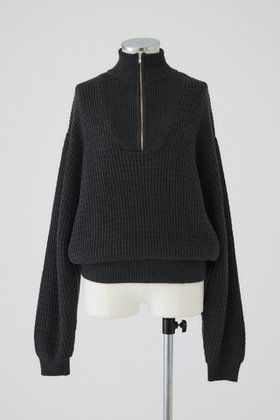 【リムアーク/RIM.ARK】の【11/20 10:00販売開始】Zip up over knit/ニット 人気、トレンドファッション・服の通販 founy(ファニー) ファッション Fashion レディースファッション WOMEN トップス・カットソー Tops/Tshirt ニット Knit Tops プルオーバー Pullover ジップ Zip ハイネック High Neck バランス Balance NEW・新作・新着・新入荷 New Arrivals |ID:prp329100004239556