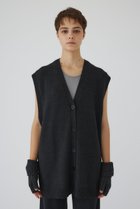 【リムアーク/RIM.ARK】の4type long knit vest/ベスト チャコールグレー|ID: prp329100004239557 ipo3291000000036759456