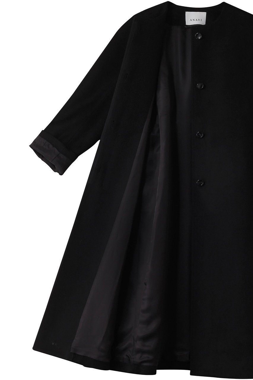 【アナイ/ANAYI】のカシミヤベルトツキクルーコート 人気、トレンドファッション・服の通販 founy(ファニー) 　ファッション　Fashion　レディースファッション　Fashion for Women　アウター　Coat / Outerwear Collection　コート・ロングコート・ピーコート　Long Coats, Peacoats & More　ベルト&ウエストマーク　Belts & Waist Accessories　おすすめ　Recommended / Our Picks　ラグジュアリー　Luxury, Elegant　ロング　Long, Long-Length　エレガント 上品　Elegant　other-6|ID: prp329100004239573 ipo3291000000032967498