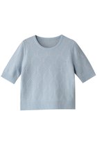 【アナイ/ANAYI】のラメアーガイルプルオーバー 人気、トレンドファッション・服の通販 founy(ファニー) ファッション Fashion レディースファッション Fashion for Women トップス・カットソー Cut & Sew Tops ニット Knit Tops & Sweaters カジュアルプルオーバー・ニットトップス Pullovers & Knit Tops / Casual Pullovers インナー Innerwear カーディガン Cardigan, Knitwear クラシカル Classical, Vintage-Inspired コンパクト Compact, Small Size エレガント 上品 Elegant 定番 Standard, Basic Item A/W・秋冬 Autumn/Winter thumbnail サックス|ID: prp329100004239574 ipo3291000000032914892