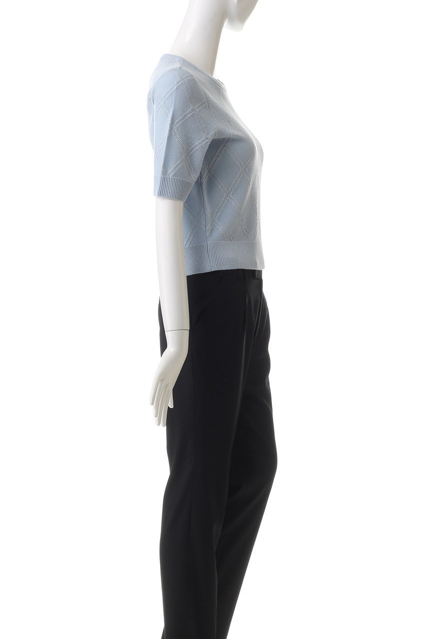 【アナイ/ANAYI】のラメアーガイルプルオーバー 人気、トレンドファッション・服の通販 founy(ファニー) 　ファッション　Fashion　レディースファッション　Fashion for Women　トップス・カットソー　Cut & Sew Tops　ニット　Knit Tops & Sweaters　カジュアルプルオーバー・ニットトップス　Pullovers & Knit Tops / Casual Pullovers　インナー　Innerwear　カーディガン　Cardigan, Knitwear　クラシカル　Classical, Vintage-Inspired　コンパクト　Compact, Small Size　エレガント 上品　Elegant　定番　Standard, Basic Item　A/W・秋冬　Autumn/Winter　other-3|ID: prp329100004239574 ipo3291000000032914921