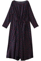 【ハウス オブ ロータス/HOUSE OF LOTUS】のシルクドットプリントワンピース ネイビー|ID: prp329100004239578 ipo3291000000032889511
