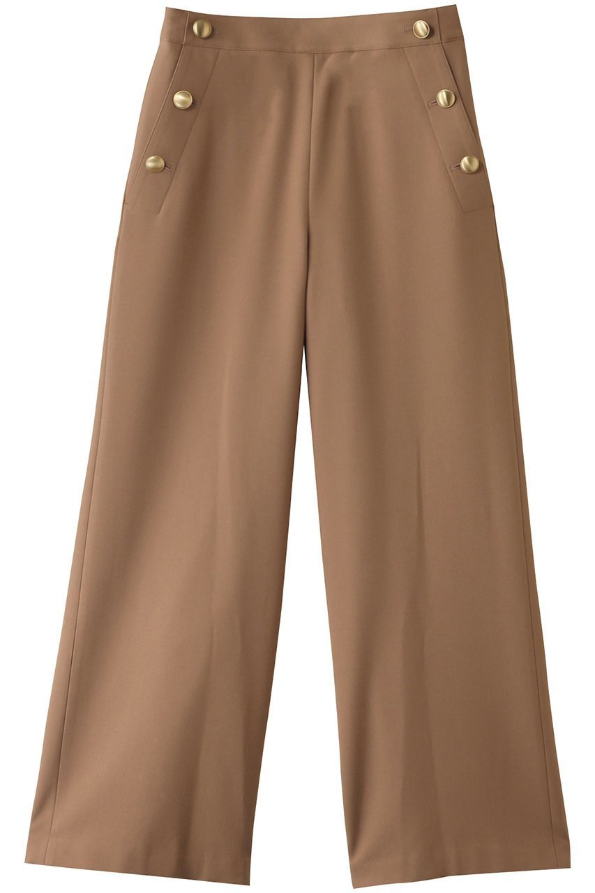 【アルアバイル/allureville】のTRウラキモウマリンパンツ インテリア・キッズ・メンズ・レディースファッション・服の通販 founy(ファニー) 　ファッション　Fashion　レディースファッション　Fashion for Women　パンツ　Pants & Trousers　ロング　Long, Long-Length　ワイド　Wide, Wide Fit　A/W・秋冬　Autumn/Winter　ベージュ|ID: prp329100004239581 ipo3291000000036003854