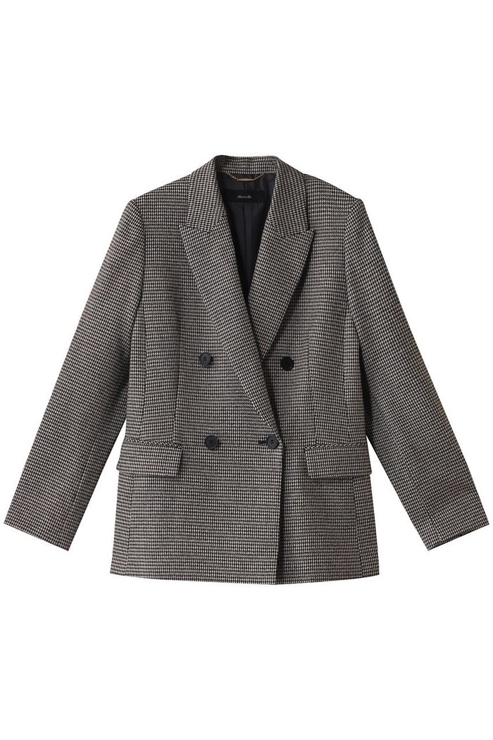 【アルアバイル/allureville】のWRガンクラブチェックダブルジャケット インテリア・キッズ・メンズ・レディースファッション・服の通販 founy(ファニー) https://founy.com/ ファッション Fashion レディースファッション WOMEN アウター Coat Outerwear ジャケット Jackets ジャケット Jacket ダブル Double フェミニン Feminine |ID: prp329100004239582 ipo3291000000029397516