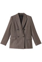 【アルアバイル/allureville】のWRガンクラブチェックダブルジャケット 人気、トレンドファッション・服の通販 founy(ファニー) ファッション Fashion レディースファッション Fashion for Women アウター Coat / Outerwear Collection レディースジャケット・軽アウター Jackets ジャケット Jacket, Outerwear ダブル Double, Double-Breasted フェミニン Feminine, Girly thumbnail ブラウン|ID: prp329100004239582 ipo3291000000036498762