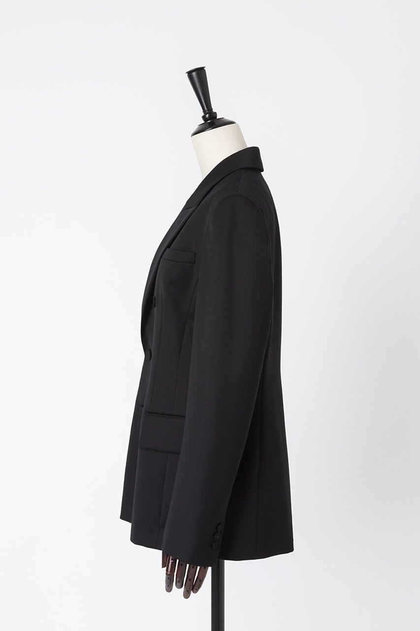 【オーヴィル/EAUVIRE】のダブルブレストジャケット 人気、トレンドファッション・服の通販 founy(ファニー) 　ファッション　Fashion　レディースファッション　WOMEN　アウター　Coat Outerwear　ジャケット　Jackets　ジャケット　Jacket　日本製　Made In Japan　other-2|ID: prp329100004239586 ipo3291000000031380369