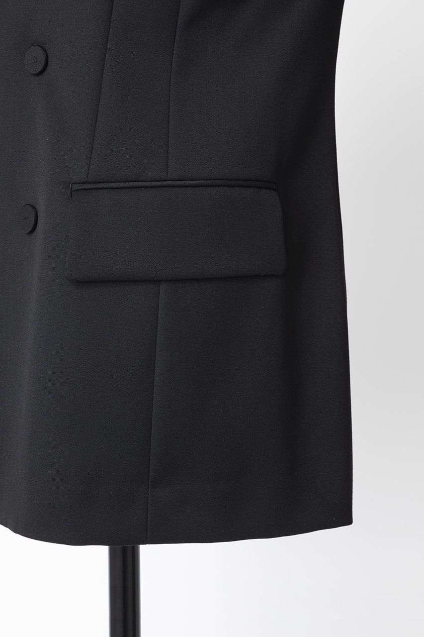 【オーヴィル/EAUVIRE】のダブルブレストジャケット 人気、トレンドファッション・服の通販 founy(ファニー) 　ファッション　Fashion　レディースファッション　WOMEN　アウター　Coat Outerwear　ジャケット　Jackets　ジャケット　Jacket　日本製　Made In Japan　other-6|ID: prp329100004239586 ipo3291000000031380377