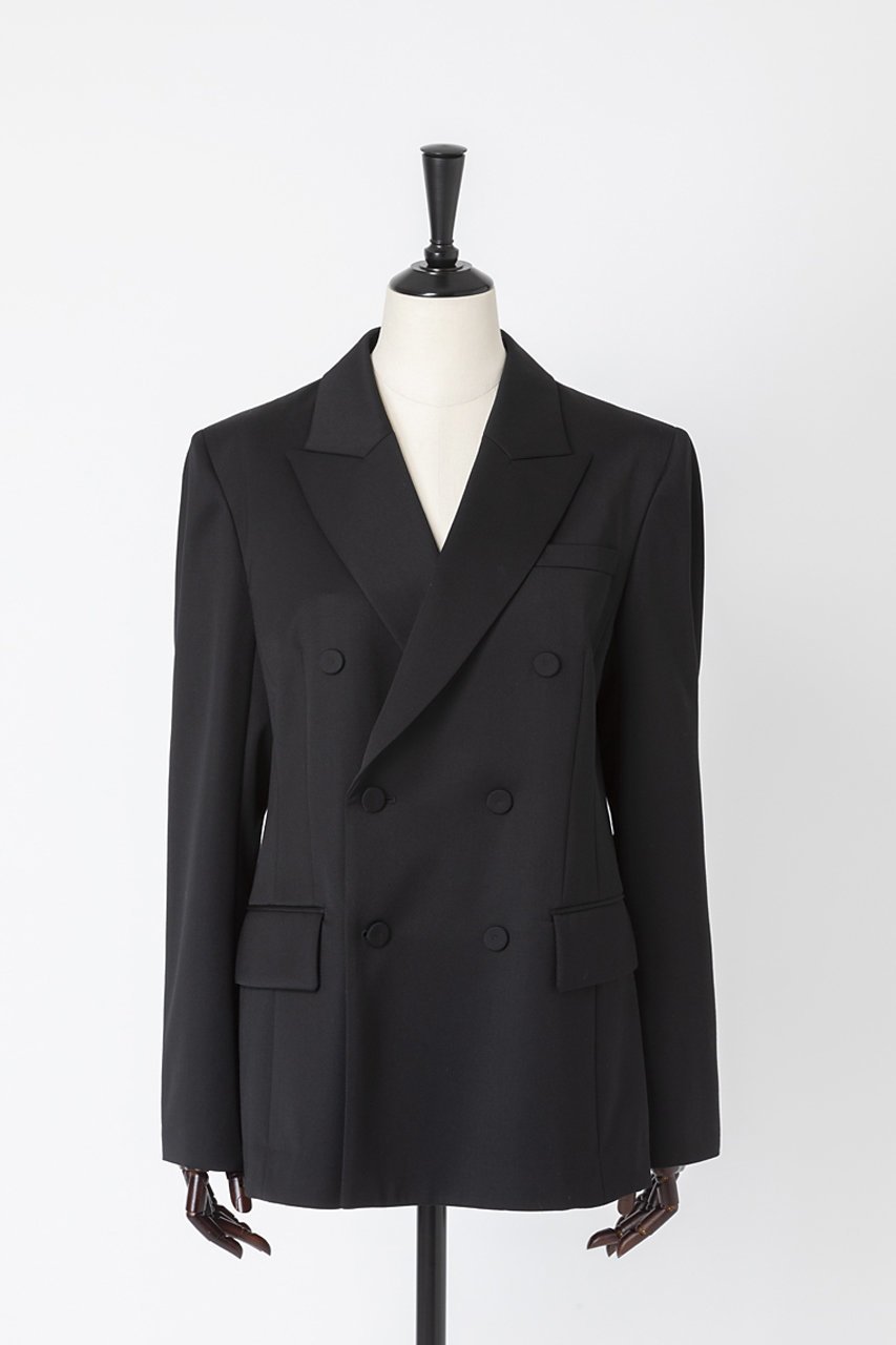 【オーヴィル/EAUVIRE】のダブルブレストジャケット インテリア・キッズ・メンズ・レディースファッション・服の通販 founy(ファニー) 　ファッション　Fashion　レディースファッション　Fashion for Women　アウター　Coat / Outerwear Collection　レディースジャケット・軽アウター　Jackets　ジャケット　Jacket, Outerwear　日本製　Made In Japan　ブラック|ID: prp329100004239586 ipo3291000000035825863