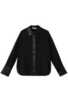 【オーヴィル/EAUVIRE】のシアーシャツ 人気、トレンドファッション・服の通販 founy(ファニー) ファッション Fashion レディースファッション Fashion for Women トップス・カットソー Cut & Sew Tops シャツ・ブラウス・オフィスカジュアル Elegant Blouses & Button-Ups カフス Cuff Design シアー Sheer, See-Through ジャケット Jacket, Outerwear スリーブ Sleeve, Long Sleeve / Short Sleeve ドレープ Drape, Draping Fabric ロング Long, Long-Length エレガント 上品 Elegant thumbnail ブラック|ID: prp329100004239587 ipo3291000000035834508