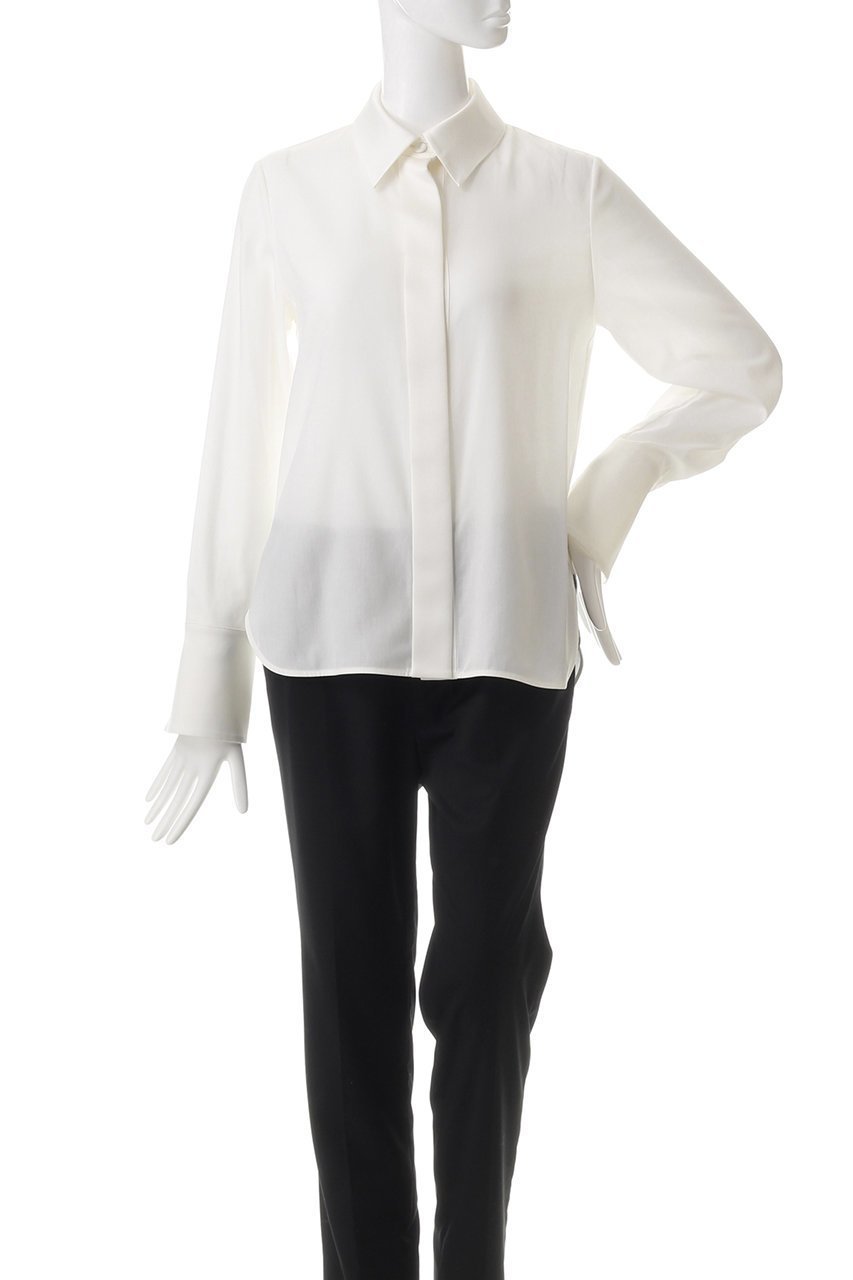 【オーヴィル/EAUVIRE】のシアーシャツ 人気、トレンドファッション・服の通販 founy(ファニー) 　ファッション　Fashion　レディースファッション　Fashion for Women　トップス・カットソー　Cut & Sew Tops　シャツ・ブラウス・オフィスカジュアル　Elegant Blouses & Button-Ups　カフス　Cuff Design　シアー　Sheer, See-Through　ジャケット　Jacket, Outerwear　スリーブ　Sleeve, Long Sleeve / Short Sleeve　ドレープ　Drape, Draping Fabric　ロング　Long, Long-Length　エレガント 上品　Elegant　other-2|ID: prp329100004239587 ipo3291000000035834511