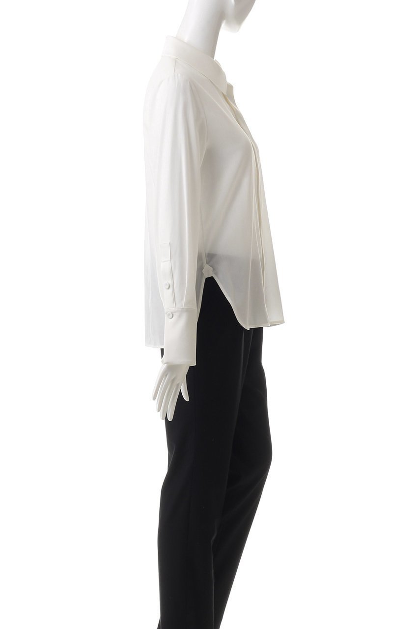 【オーヴィル/EAUVIRE】のシアーシャツ 人気、トレンドファッション・服の通販 founy(ファニー) 　ファッション　Fashion　レディースファッション　Fashion for Women　トップス・カットソー　Cut & Sew Tops　シャツ・ブラウス・オフィスカジュアル　Elegant Blouses & Button-Ups　カフス　Cuff Design　シアー　Sheer, See-Through　ジャケット　Jacket, Outerwear　スリーブ　Sleeve, Long Sleeve / Short Sleeve　ドレープ　Drape, Draping Fabric　ロング　Long, Long-Length　エレガント 上品　Elegant　other-3|ID: prp329100004239587 ipo3291000000035834513