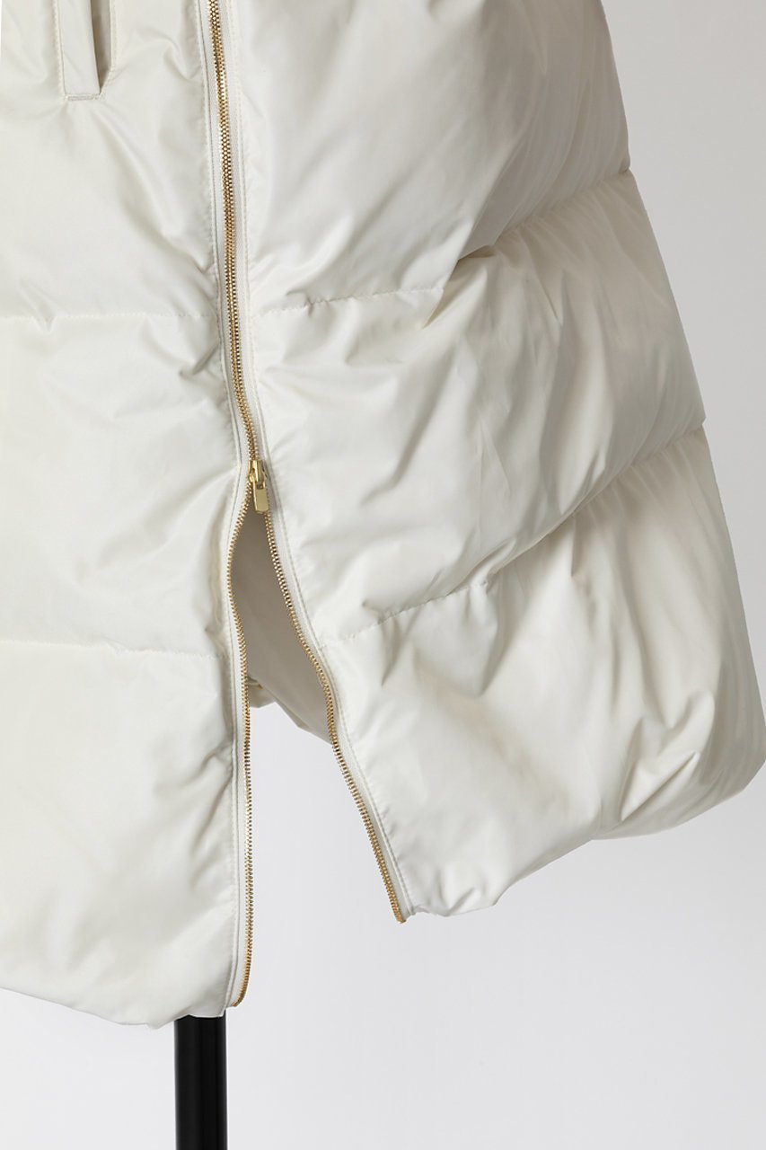 【オーヴィル/EAUVIRE】のロングダウンジレ 人気、トレンドファッション・服の通販 founy(ファニー) 　ファッション　Fashion　レディースファッション　Fashion for Women　アウター　Coat / Outerwear Collection　コート・ロングコート・ピーコート　Long Coats, Peacoats & More　スタイリッシュ　Stylish, Fashionable　スリット　Slit, Slit Detail　タフタ　Taffeta, Structured Fabric　ダウン　Down, Puffer　other-6|ID: prp329100004239588 ipo3291000000035924516