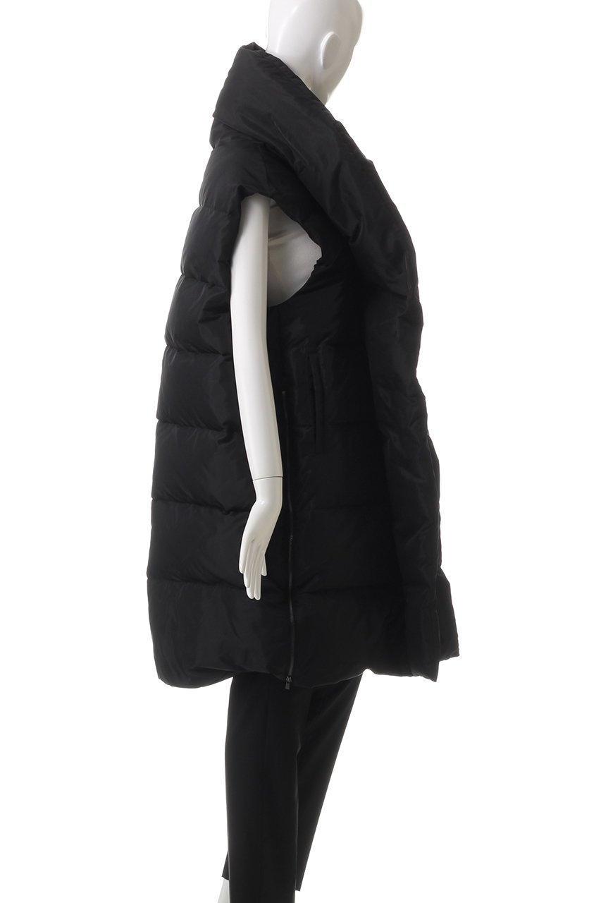 【オーヴィル/EAUVIRE】のロングダウンジレ 人気、トレンドファッション・服の通販 founy(ファニー) 　ファッション　Fashion　レディースファッション　Fashion for Women　アウター　Coat / Outerwear Collection　コート・ロングコート・ピーコート　Long Coats, Peacoats & More　スタイリッシュ　Stylish, Fashionable　スリット　Slit, Slit Detail　タフタ　Taffeta, Structured Fabric　ダウン　Down, Puffer　再入荷　Restock / Back in Stock　other-3|ID: prp329100004239589 ipo3291000000034989652