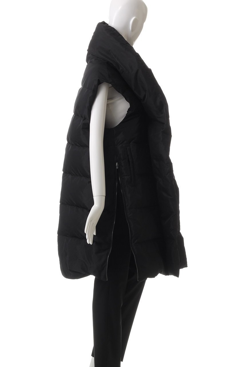 【オーヴィル/EAUVIRE】のロングダウンジレ 人気、トレンドファッション・服の通販 founy(ファニー) 　ファッション　Fashion　レディースファッション　Fashion for Women　アウター　Coat / Outerwear Collection　コート・ロングコート・ピーコート　Long Coats, Peacoats & More　スタイリッシュ　Stylish, Fashionable　スリット　Slit, Slit Detail　タフタ　Taffeta, Structured Fabric　ダウン　Down, Puffer　再入荷　Restock / Back in Stock　other-7|ID: prp329100004239589 ipo3291000000034989662