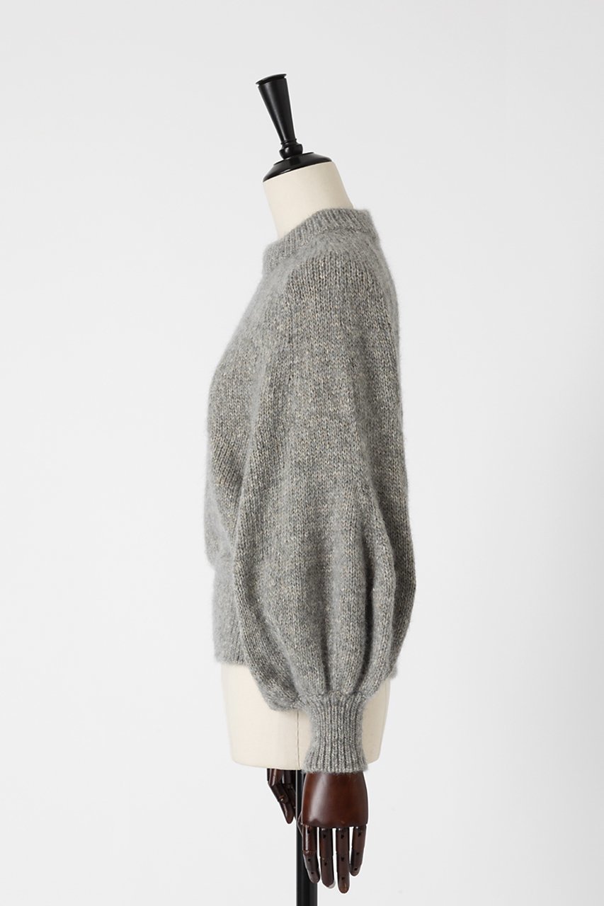 【オーヴィル/EAUVIRE】のパフスリーブプルオーバー 人気、トレンドファッション・服の通販 founy(ファニー) 　ファッション　Fashion　レディースファッション　Fashion for Women　トップス・カットソー　Cut & Sew Tops　ニット　Knit Tops & Sweaters　カジュアルプルオーバー・ニットトップス　Pullovers & Knit Tops / Casual Pullovers　イタリア　Italy　エアリー　Airy Texture　スリーブ　Sleeve, Long Sleeve / Short Sleeve　ベビー　Baby, Babywear　other-2|ID: prp329100004239590 ipo3291000000032952772