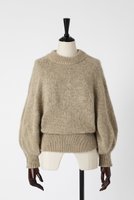 【オーヴィル/EAUVIRE】のパフスリーブプルオーバー 人気、トレンドファッション・服の通販 founy(ファニー) ファッション Fashion レディースファッション Fashion for Women トップス・カットソー Cut & Sew Tops ニット Knit Tops & Sweaters カジュアルプルオーバー・ニットトップス Pullovers & Knit Tops / Casual Pullovers イタリア Italy エアリー Airy Texture スリーブ Sleeve, Long Sleeve / Short Sleeve ベビー Baby, Babywear 再入荷 Restock / Back in Stock |ID:prp329100004239590