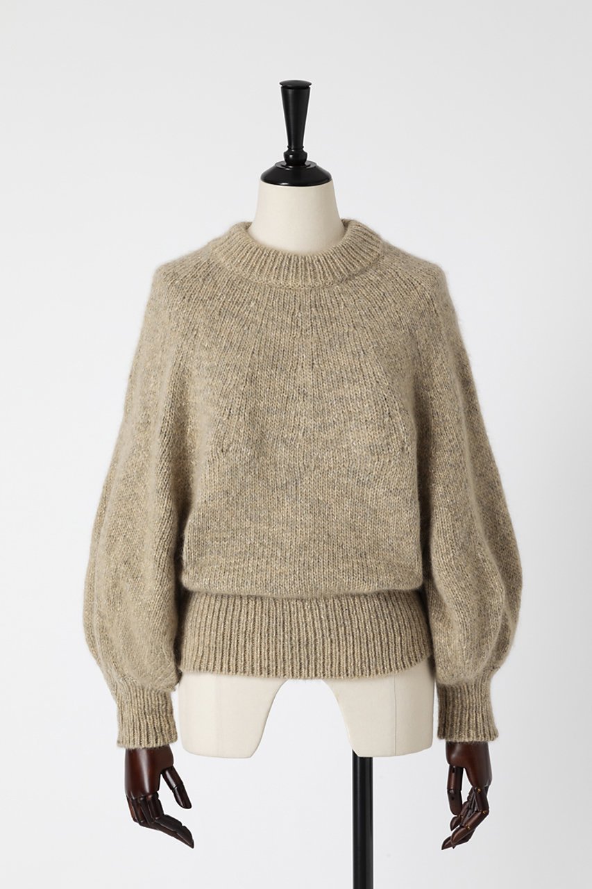 【オーヴィル/EAUVIRE】のパフスリーブプルオーバー 人気、トレンドファッション・服の通販 founy(ファニー) 　ファッション　Fashion　レディースファッション　Fashion for Women　トップス・カットソー　Cut & Sew Tops　ニット　Knit Tops & Sweaters　カジュアルプルオーバー・ニットトップス　Pullovers & Knit Tops / Casual Pullovers　イタリア　Italy　エアリー　Airy Texture　スリーブ　Sleeve, Long Sleeve / Short Sleeve　ベビー　Baby, Babywear　再入荷　Restock / Back in Stock　 other-1|ID: prp329100004239590 ipo3291000000034989670