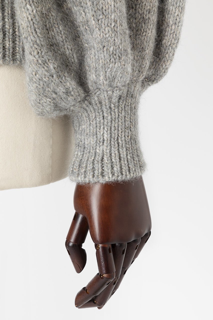 【オーヴィル/EAUVIRE】のパフスリーブプルオーバー 人気、トレンドファッション・服の通販 founy(ファニー) 　ファッション　Fashion　レディースファッション　Fashion for Women　トップス・カットソー　Cut & Sew Tops　ニット　Knit Tops & Sweaters　カジュアルプルオーバー・ニットトップス　Pullovers & Knit Tops / Casual Pullovers　イタリア　Italy　エアリー　Airy Texture　スリーブ　Sleeve, Long Sleeve / Short Sleeve　ベビー　Baby, Babywear　再入荷　Restock / Back in Stock　other-5|ID: prp329100004239590 ipo3291000000034989686