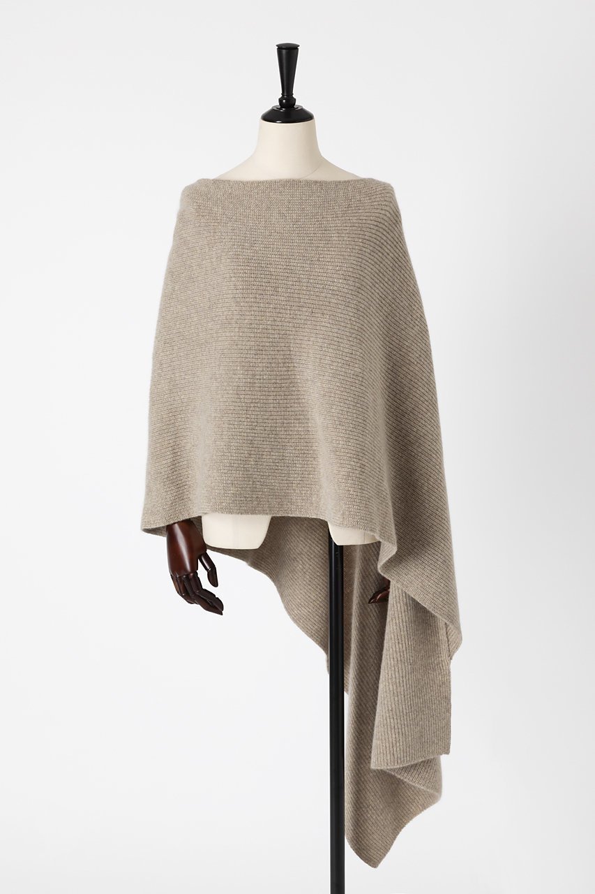 【オーヴィル/EAUVIRE】のアシンメトリーケープ 人気、トレンドファッション・服の通販 founy(ファニー) 　ファッション　Fashion　レディースファッション　Fashion for Women　ストール　Soft & Warm Scarves　マフラー・スヌード / 冬小物の定番　Scarves & Mufflers　アシンメトリー　Asymmetrical Style　イタリア　Italy　カッティング　Cutting Detail　ストール　Stole, Wrap　ドレープ　Drape, Draping Fabric　マフラー　Scarf, Muffler　ミドル　Middle Length, Mid Height　モダン　Modern, Contemporary　畦　Ribbed Knit　防寒　Cold Protection, Winter-Ready　 other-1|ID: prp329100004239592 ipo3291000000032815288