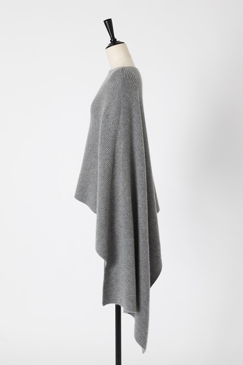 【オーヴィル/EAUVIRE】のアシンメトリーケープ 人気、トレンドファッション・服の通販 founy(ファニー) 　ファッション　Fashion　レディースファッション　Fashion for Women　ストール　Soft & Warm Scarves　マフラー・スヌード / 冬小物の定番　Scarves & Mufflers　アシンメトリー　Asymmetrical Style　イタリア　Italy　カッティング　Cutting Detail　ストール　Stole, Wrap　ドレープ　Drape, Draping Fabric　マフラー　Scarf, Muffler　ミドル　Middle Length, Mid Height　モダン　Modern, Contemporary　畦　Ribbed Knit　防寒　Cold Protection, Winter-Ready　other-2|ID: prp329100004239592 ipo3291000000032815292