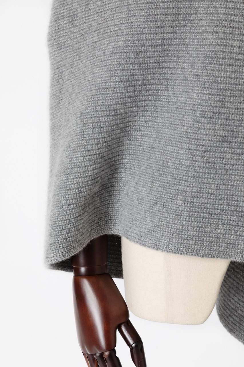 【オーヴィル/EAUVIRE】のアシンメトリーケープ 人気、トレンドファッション・服の通販 founy(ファニー) 　ファッション　Fashion　レディースファッション　Fashion for Women　ストール　Soft & Warm Scarves　マフラー・スヌード / 冬小物の定番　Scarves & Mufflers　アシンメトリー　Asymmetrical Style　イタリア　Italy　カッティング　Cutting Detail　ストール　Stole, Wrap　ドレープ　Drape, Draping Fabric　マフラー　Scarf, Muffler　ミドル　Middle Length, Mid Height　モダン　Modern, Contemporary　畦　Ribbed Knit　防寒　Cold Protection, Winter-Ready　other-5|ID: prp329100004239592 ipo3291000000032815295