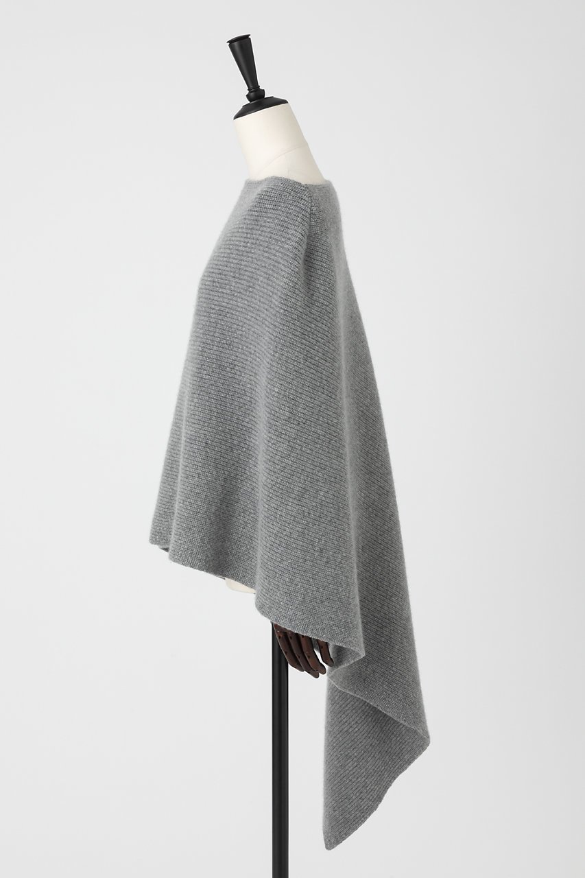 【オーヴィル/EAUVIRE】のアシンメトリーケープ 人気、トレンドファッション・服の通販 founy(ファニー) ファッション Fashion レディースファッション Fashion for Women ストール Soft & Warm Scarves マフラー・スヌード / 冬小物の定番 Scarves & Mufflers アシンメトリー Asymmetrical Style イタリア Italy カッティング Cutting Detail ストール Stole, Wrap ドレープ Drape, Draping Fabric マフラー Scarf, Muffler ミドル Middle Length, Mid Height モダン Modern, Contemporary 畦 Ribbed Knit other-2|ID: prp329100004239592 ipo3291000000034307390