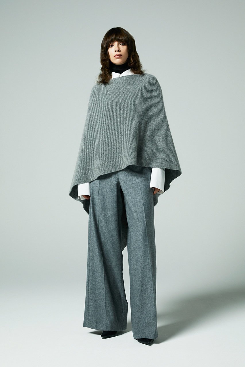 【オーヴィル/EAUVIRE】のアシンメトリーケープ 人気、トレンドファッション・服の通販 founy(ファニー) ファッション Fashion レディースファッション Fashion for Women ストール Soft & Warm Scarves マフラー・スヌード / 冬小物の定番 Scarves & Mufflers アシンメトリー Asymmetrical Style イタリア Italy カッティング Cutting Detail ストール Stole, Wrap ドレープ Drape, Draping Fabric マフラー Scarf, Muffler ミドル Middle Length, Mid Height モダン Modern, Contemporary 畦 Ribbed Knit other-8|ID: prp329100004239592 ipo3291000000034307396