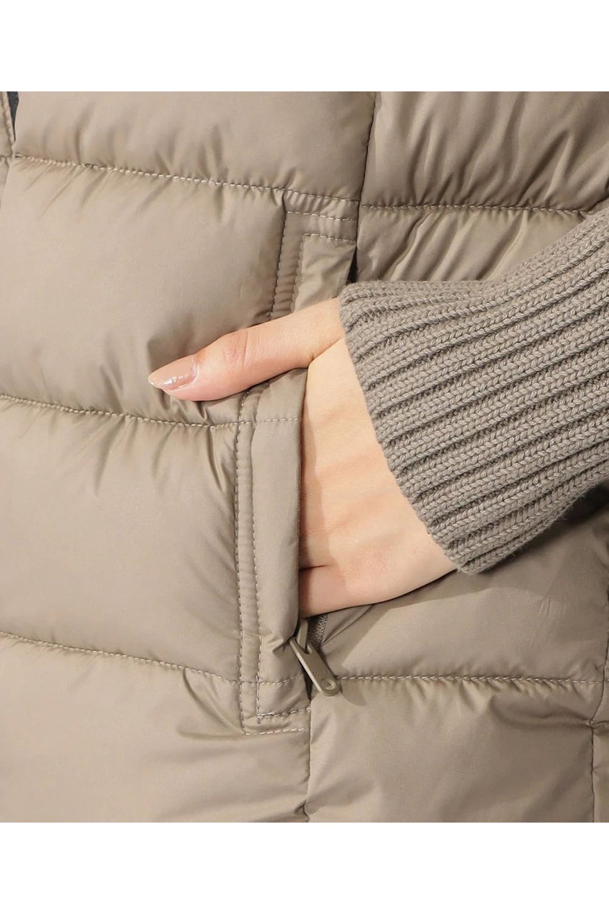 【エコアルフ/ECOALF】のDENALIニットコンビアウター/DENALI KNIT WOMAN 人気、トレンドファッション・服の通販 founy(ファニー) 　ファッション　Fashion　レディースファッション　Fashion for Women　アウター　Coat / Outerwear Collection　コート・ロングコート・ピーコート　Long Coats, Peacoats & More　インナー　Innerwear　ショート　Short, Short Length　ジップ　Zip, Zipper　ジャケット　Jacket, Outerwear　フィット　Fit, Slim Fit　ブロッキング　Color Blocking, Panel Design　ポケット　Pocket, Pocket Detail　other-7|ID: prp329100004239595 ipo3291000000032940383
