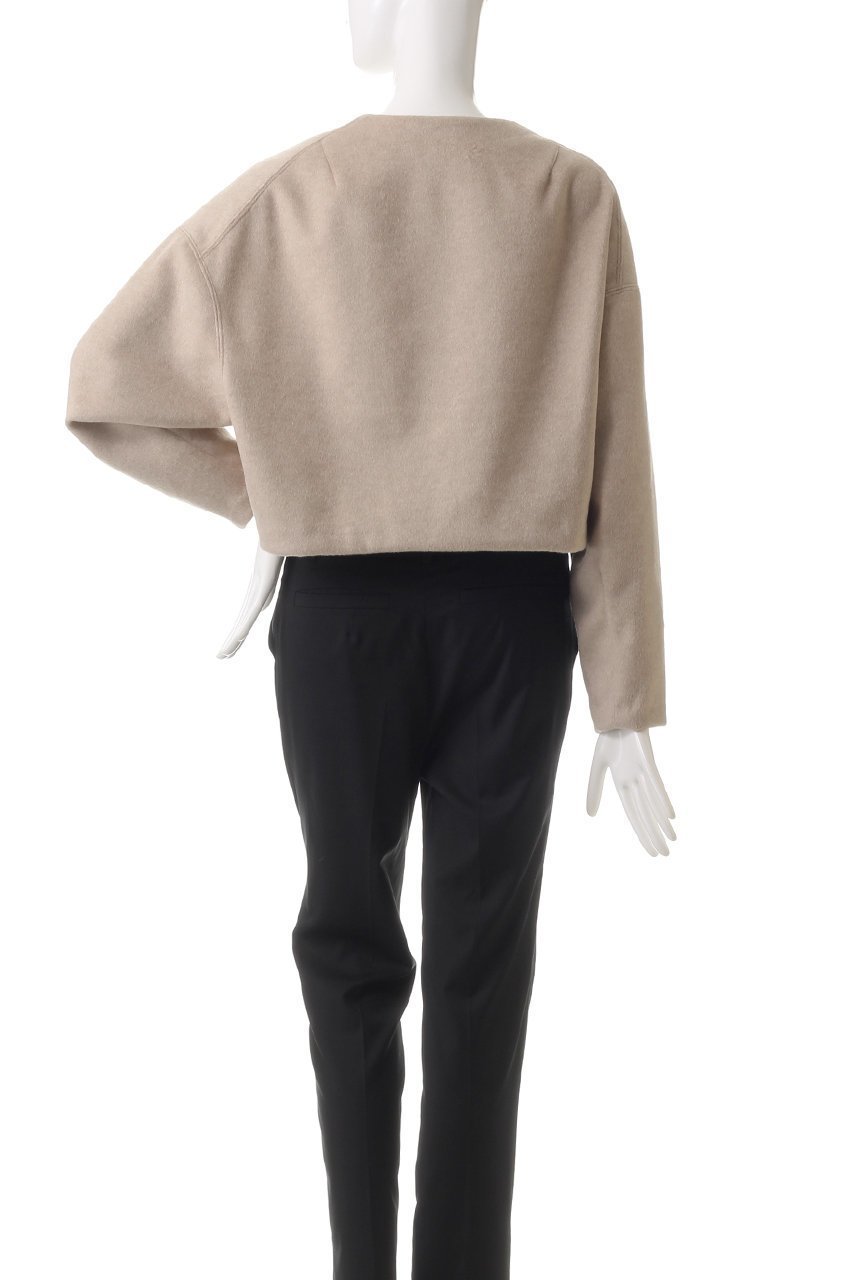 【スタニングルアー/STUNNING LURE】のクロップドビーバープルオーバー 人気、トレンドファッション・服の通販 founy(ファニー) 　ファッション　Fashion　レディースファッション　Fashion for Women　トップス・カットソー　Cut & Sew Tops　ニット　Knit Tops & Sweaters　カジュアルプルオーバー・ニットトップス　Pullovers & Knit Tops / Casual Pullovers　シンプル　Simple, Minimal　フェルト　Felt, Felt Fabric　other-4|ID: prp329100004240644 ipo3291000000032966613