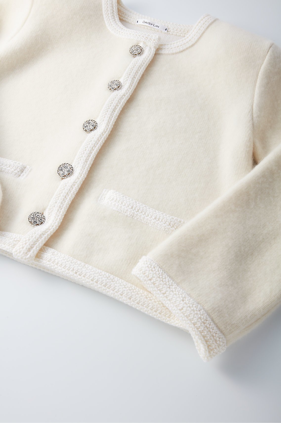 【デイジーリン/DAISY LIN】のFur Cashmere Jacket “クワイエット・ラグジュアリー” 人気、トレンドファッション・服の通販 founy(ファニー) 　ファッション　Fashion　レディースファッション　Fashion for Women　アウター　Coat / Outerwear Collection　レディースジャケット・軽アウター　Jackets　エレガント 上品　Elegant　ジャケット　Jacket, Outerwear　ジュエリー　Jewelry, Accessories　ラグジュアリー　Luxury, Elegant　冬　Winter / This Winter　other-4|ID: prp329100004240657 ipo3291000000032938928