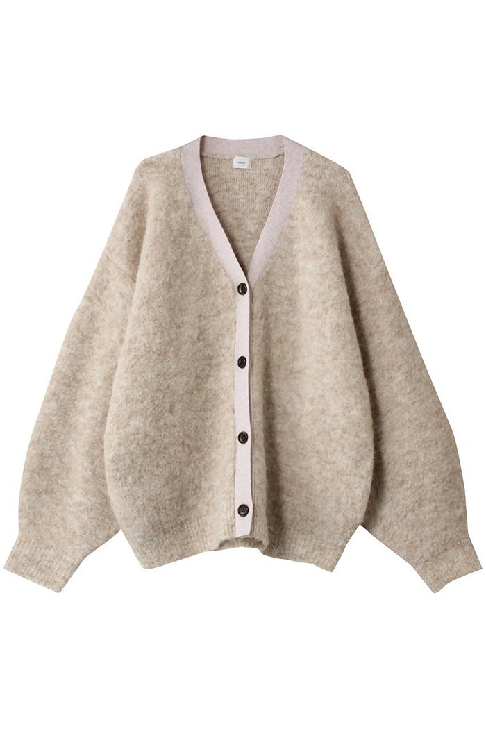 【マノフ/MANOF】のBOUCLE KNIT CARDIGAN ニット インテリア・キッズ・メンズ・レディースファッション・服の通販 founy(ファニー) https://founy.com/ ファッション Fashion レディースファッション WOMEN トップス・カットソー Tops/Tshirt ニット Knit Tops カーディガン Cardigans プルオーバー Pullover A/W・秋冬 Aw・Autumn/Winter・Fw・Fall-Winter おすすめ Recommend インナー Inner ウォーム Worm カーディガン Cardigan ハイネック High Neck ファブリック Fabric ボトム Bottom モコモコ Fluffy NEW・新作・新着・新入荷 New Arrivals |ID: prp329100004240659 ipo3291000000029409746