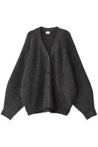 【マノフ/MANOF】のBOUCLE KNIT CARDIGAN ニット GRAY|ID:prp329100004240659