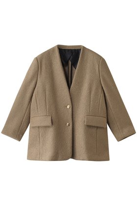【ガリャルダガランテ/GALLARDAGALANTE】 【HERITANOVUM】モヘヤループノーカラージャケット人気、トレンドファッション・服の通販 founy(ファニー) ファッション Fashion レディースファッション Fashion for Women アウター Coat / Outerwear Collection レディースジャケット・軽アウター Jackets ノーカラージャケット / シンプル上品コーデ Collarless Jackets クラシカル Classical, Vintage-Inspired ジャケット Jacket, Outerwear マニッシュ Mannish, Boyish メルトン Melton, Heavy Wool ループ Loop, Loop Knit |ID:prp329100004240663