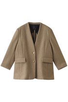 【ガリャルダガランテ/GALLARDAGALANTE】の【HERITANOVUM】モヘヤループノーカラージャケット 人気、トレンドファッション・服の通販 founy(ファニー) ファッション Fashion レディースファッション Fashion for Women アウター Coat / Outerwear Collection レディースジャケット・軽アウター Jackets ノーカラージャケット / シンプル上品コーデ Collarless Jackets クラシカル Classical, Vintage-Inspired ジャケット Jacket, Outerwear マニッシュ Mannish, Boyish メルトン Melton, Heavy Wool ループ Loop, Loop Knit thumbnail ベージュ|ID: prp329100004240663 ipo3291000000035654573
