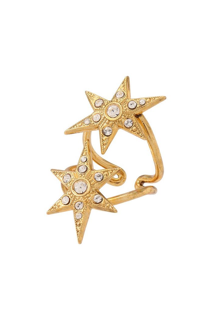 【アデル ビジュー/ADER bijoux】のSTAR double リング インテリア・キッズ・メンズ・レディースファッション・服の通販 founy(ファニー) https://founy.com/ ファッション Fashion レディースファッション Fashion for Women メタル Metal, Metal Parts モチーフ Motif, Design Theme エレガント 上品 Elegant |ID: prp329100004240669 ipo3291000000029409804