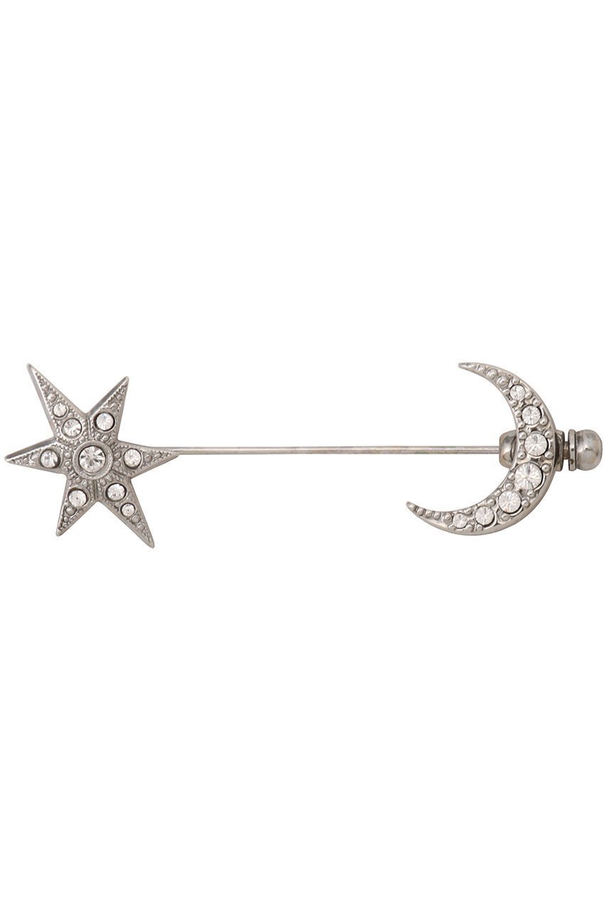 【アデル ビジュー/ADER bijoux】のSTAR pin ブローチ インテリア・キッズ・メンズ・レディースファッション・服の通販 founy(ファニー) 　ファッション　Fashion　レディースファッション　WOMEN　ブローチ　Brooch　NEW・新作・新着・新入荷　New Arrivals　シルバー|ID: prp329100004240671 ipo3291000000029409811