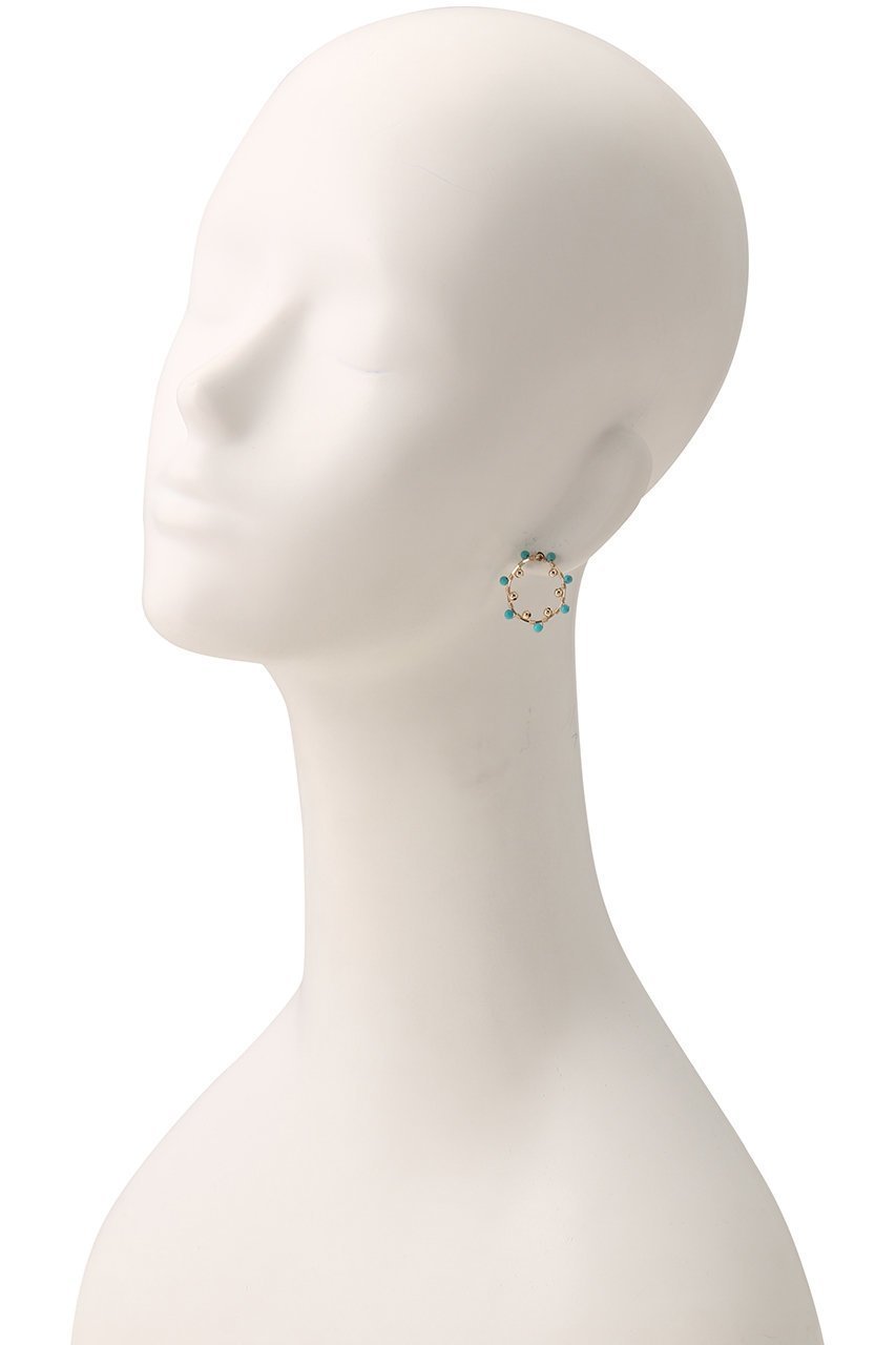 【ナチュラリジュエリ/NATURALI JEWELRY】のバブル巻きミニオーバルピアス 人気、トレンドファッション・服の通販 founy(ファニー) 　ファッション　Fashion　レディースファッション　Fashion for Women　ジュエリー　Jewelry　ファッションリング　Fashion Rings　イヤリング・フープ・ドロップタイプ　Hoop, Drop & Clip Earrings　おすすめ　Recommended / Our Picks　イヤリング　Earrings　オーバル　Oval Design　ストーン　Stone, Gem-Like　フォルム　Silhouette, Form　リュクス　Luxury, Elegant, High-End, Chic　other-3|ID: prp329100004240682 ipo3291000000031267191