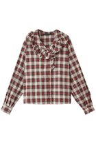 【ミズイロ インド/mizuiro ind】のcheck frill collar shirt シャツ 人気、トレンドファッション・服の通販 founy(ファニー) ファッション Fashion レディースファッション WOMEN トップス・カットソー Tops/Tshirt シャツ/ブラウス Shirts/Blouses A/W・秋冬 Aw・Autumn/Winter・Fw・Fall-Winter スウェット Sweat スリーブ Sleeve フリル Frills ロング Long NEW・新作・新着・新入荷 New Arrivals thumbnail アイボリー|ID: prp329100004240685 ipo3291000000029409846