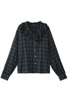 【ミズイロ インド/mizuiro ind】のcheck frill collar shirt シャツ 人気、トレンドファッション・服の通販 founy(ファニー) ファッション Fashion レディースファッション WOMEN トップス・カットソー Tops/Tshirt シャツ/ブラウス Shirts/Blouses A/W・秋冬 Aw・Autumn/Winter・Fw・Fall-Winter スウェット Sweat スリーブ Sleeve フリル Frills ロング Long NEW・新作・新着・新入荷 New Arrivals thumbnail 96|ID: prp329100004240685 ipo3291000000029409847