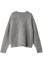 【ヒューエルミュージアム/hueLe Museum】の【hLM】ファータッチカシミヤクルーネックプルオーバー グレー|ID: prp329100004240702 ipo3291000000032959144