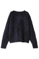 【ヒューエルミュージアム/hueLe Museum】の【hLM】ファータッチカシミヤクルーネックプルオーバー ネイビー|ID: prp329100004240702 ipo3291000000032959151