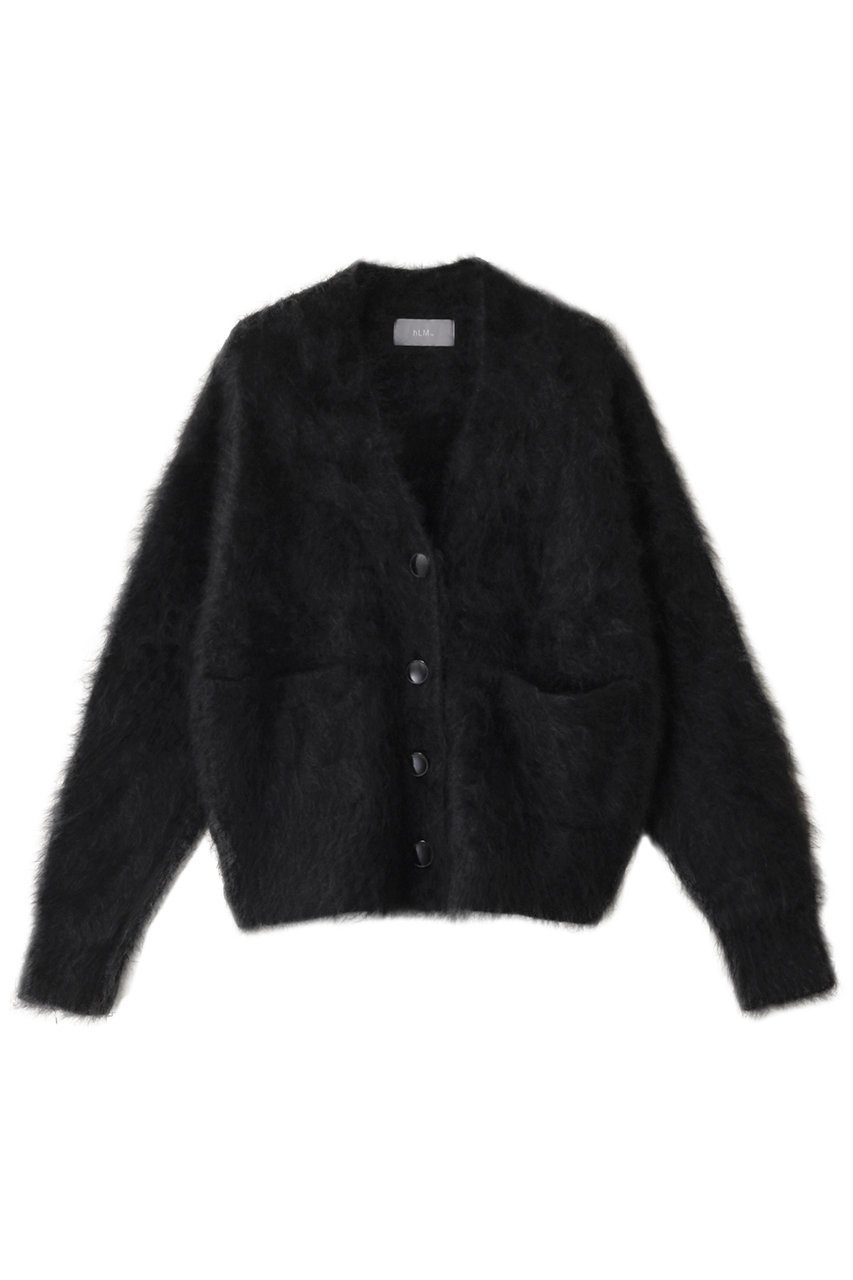 【ヒューエルミュージアム/hueLe Museum】の【hLM】ファータッチカシミヤカーディガン インテリア・キッズ・メンズ・レディースファッション・服の通販 founy(ファニー) 　ファッション　Fashion　レディースファッション　Fashion for Women　トップス・カットソー　Cut & Sew Tops　ニット　Knit Tops & Sweaters　カーディガン・羽織り　Layered Style Cardigans　なめらか　Smooth, Silky Texture　カーディガン　Cardigan, Knitwear　シンプル　Simple, Minimal　リュクス　Luxury, Elegant, High-End, Chic　チャコールグレー|ID: prp329100004240703 ipo3291000000035623378