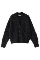 【ヒューエルミュージアム/hueLe Museum】の【hLM】ファータッチカシミヤカーディガン チャコールグレー|ID: prp329100004240703 ipo3291000000036792440
