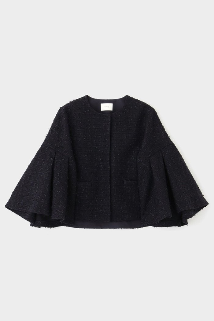 【ル フィル/LE PHIL】のフリンジツィードジャケット インテリア・キッズ・メンズ・レディースファッション・服の通販 founy(ファニー) https://founy.com/ ファッション Fashion レディースファッション WOMEN アウター Coat Outerwear ジャケット Jackets コンパクト Compact ショート Short ジャケット Jacket スリーブ Sleeve ツイード Tweed バランス Balance フレア Flare ボトム Bottom ミックス Mix ロング Long エレガント 上品 Elegant |ID: prp329100004240706 ipo3291000000029410090