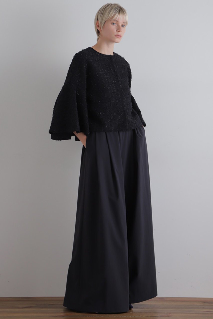 【ル フィル/LE PHIL】のフリンジツィードジャケット 人気、トレンドファッション・服の通販 founy(ファニー) 　ファッション　Fashion　レディースファッション　Fashion for Women　アウター　Coat / Outerwear Collection　レディースジャケット・軽アウター　Jackets　コンパクト　Compact, Small Size　ショート　Short, Short Length　ジャケット　Jacket, Outerwear　スリーブ　Sleeve, Long Sleeve / Short Sleeve　ツイード　Twill, Twill Weave　バランス　Balance, Style Balance　フレア　Flare, Flared　ボトム　Bottoms, Lower Wear　ミックス　Mix, Mixed Style　ロング　Long, Long-Length　エレガント 上品　Elegant　other-7|ID: prp329100004240706 ipo3291000000035863570