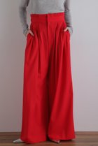 【ル フィル/LE PHIL】のドライウールパンツ 人気、トレンドファッション・服の通販 founy(ファニー) ファッション Fashion レディースファッション Fashion for Women パンツ Pants & Trousers ストレッチ Stretch, Stretchy Fabric プリーツ Pleats, Pleated thumbnail レッド|ID: prp329100004240709 ipo3291000000032926935